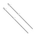 2 Pieces 1.5m Stainless Steel Flagpole M2441