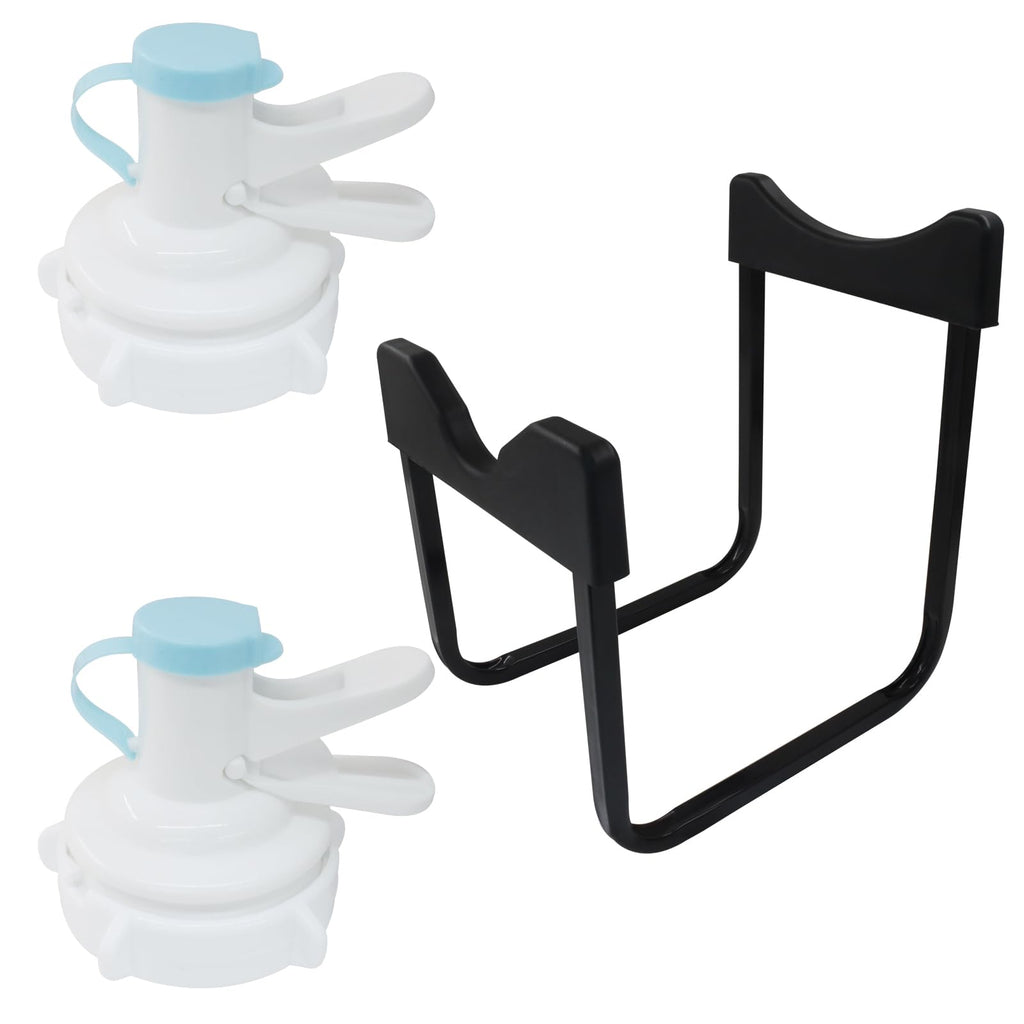5 Gallon Water Jug Stand Black 12 Inches Height K7933