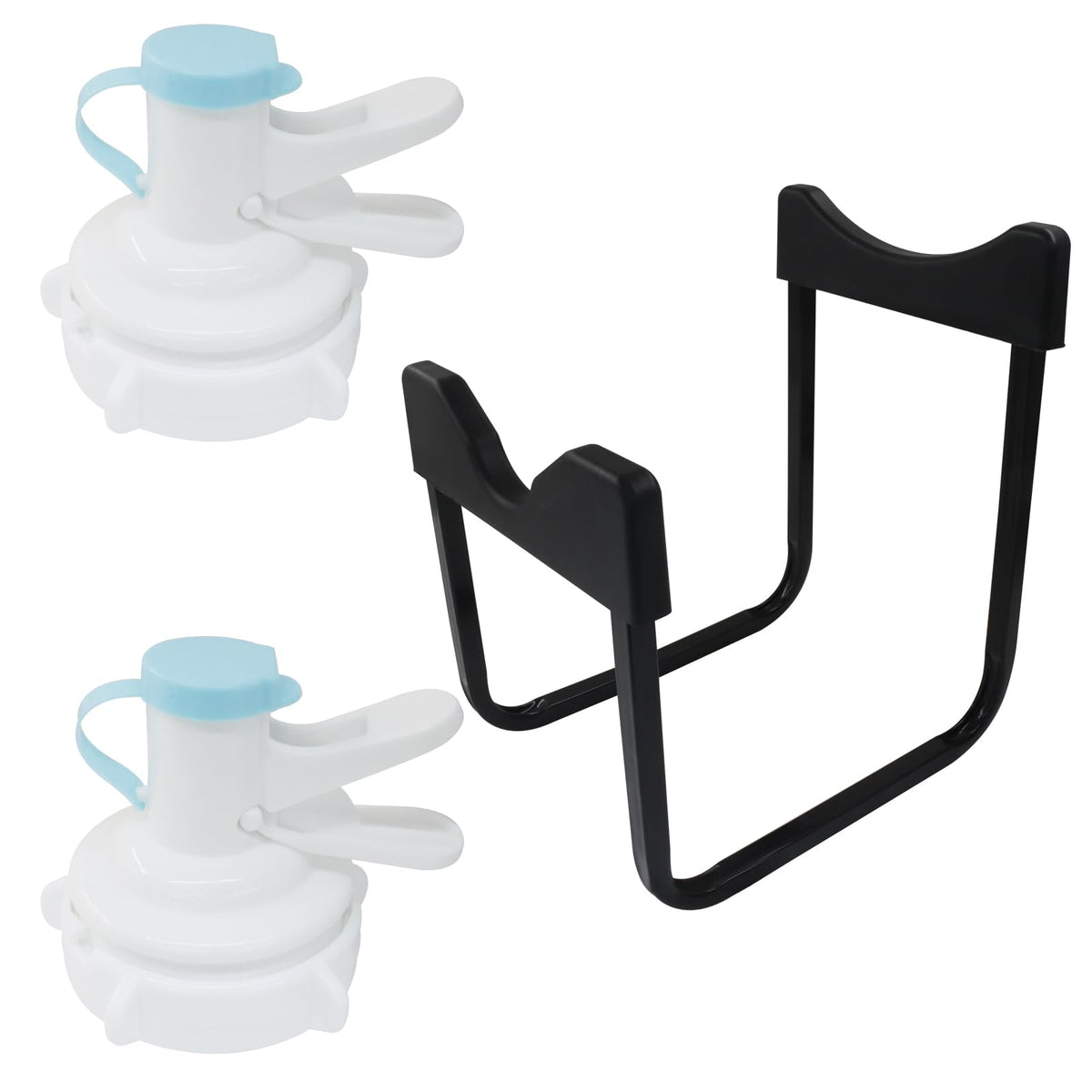5 Gallon Water Jug Stand Black 12 Inches Height K7933