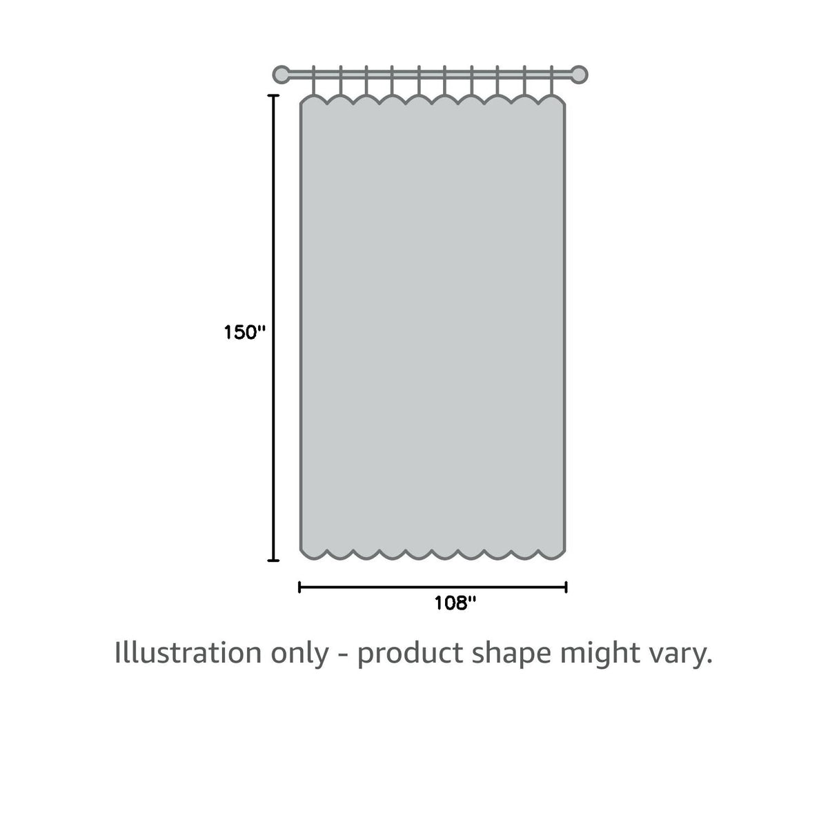 Extra Wide Room Divider Curtain G327473