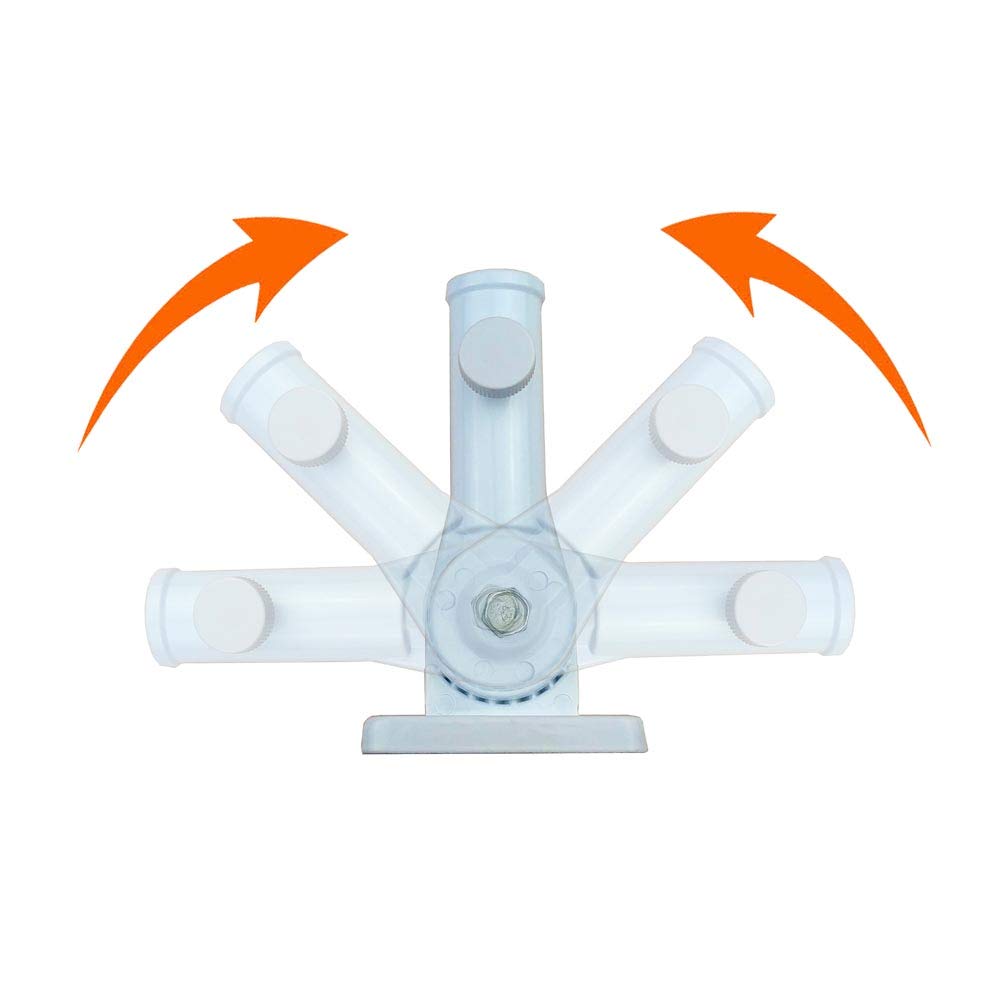 1 Inch Aluminum Wall Mount Flag Pole Bracket X7770