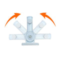 1 Inch Aluminum Wall Mount Flag Pole Bracket X7770