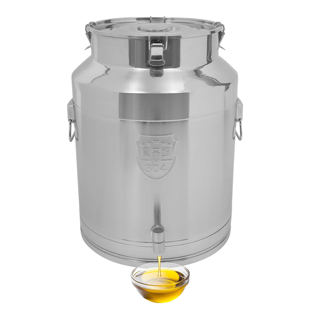 64L Stainless Steel Milk Can with Faucet V34505