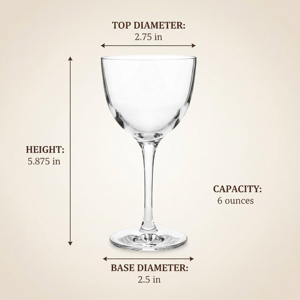 Crystal Coupette-Style Glass 2-Piece Set C866119