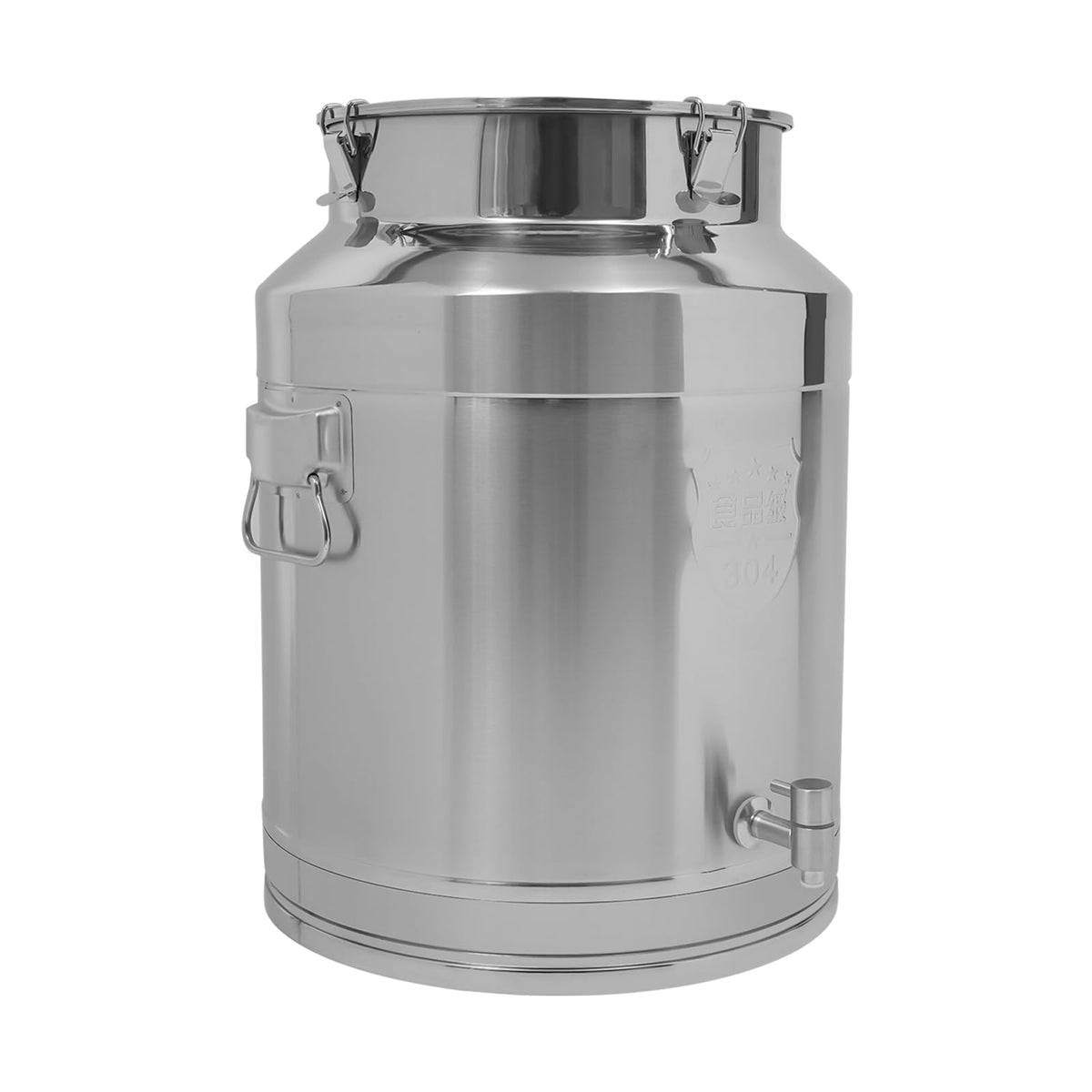 64L Stainless Steel Milk Can with Faucet V34505