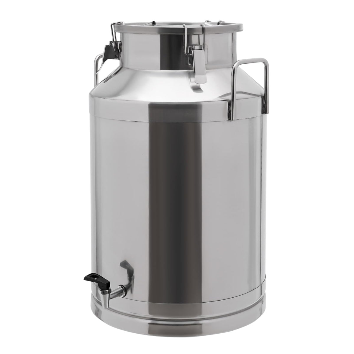 60L Stainless Steel Milk Can with Faucet and Sealed Lid J50626