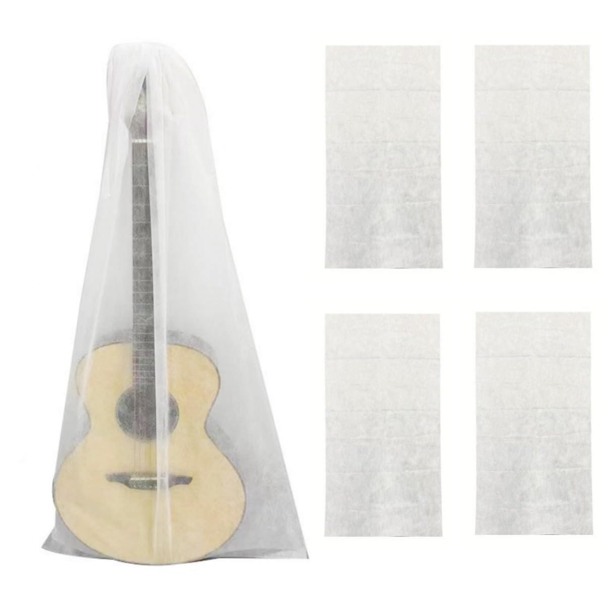 4 Pack Non-Woven Fabric Guitar Dust Cover G467676