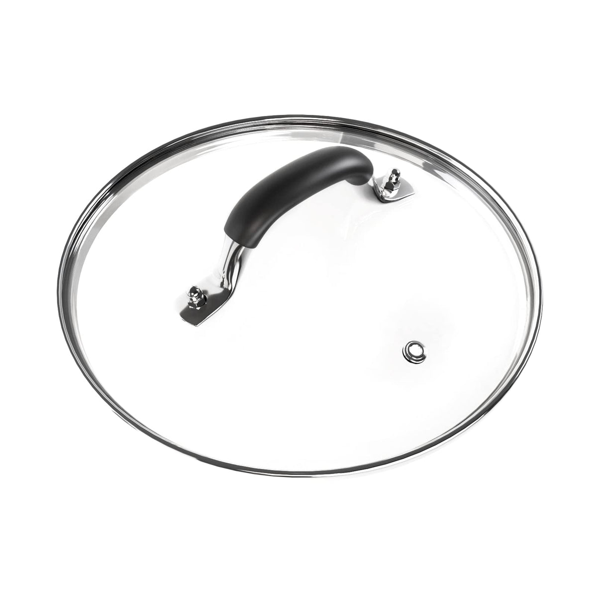 10 Inch Tempered Glass Lid with Silicone Handle Q571950