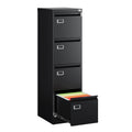 4 Drawer Metal File Cabinet with Lock M369