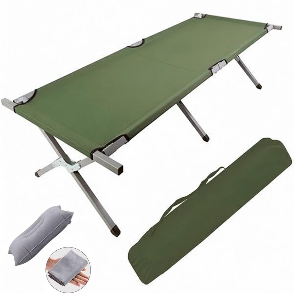 Folding Camping Cot with Carry Bag F22923