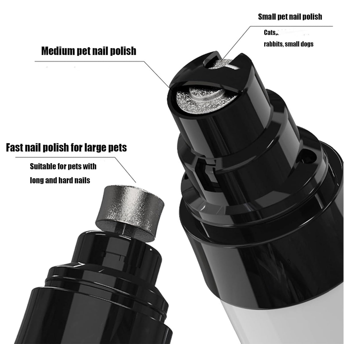 Cortador De Uñas Sin Estrés USB Rechargeable Automatic Pet Nail Trimmer U6660