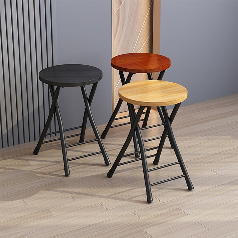 18 Inch Backless Folding Bar Stool with Footrest W415