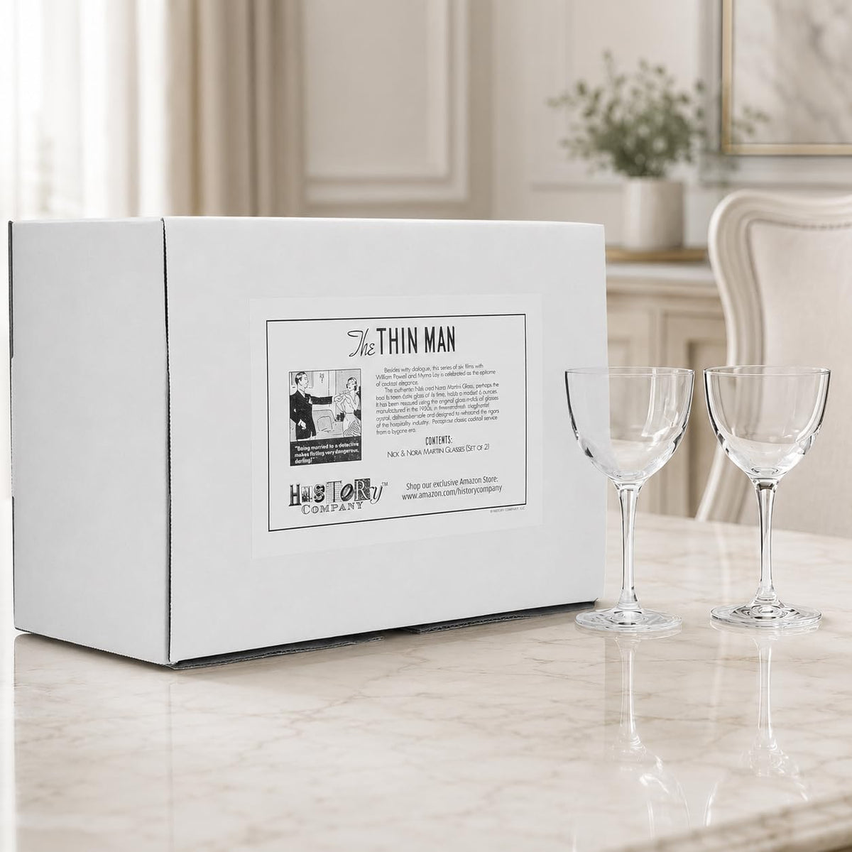 Crystal Coupette-Style Glass 2-Piece Set C866119