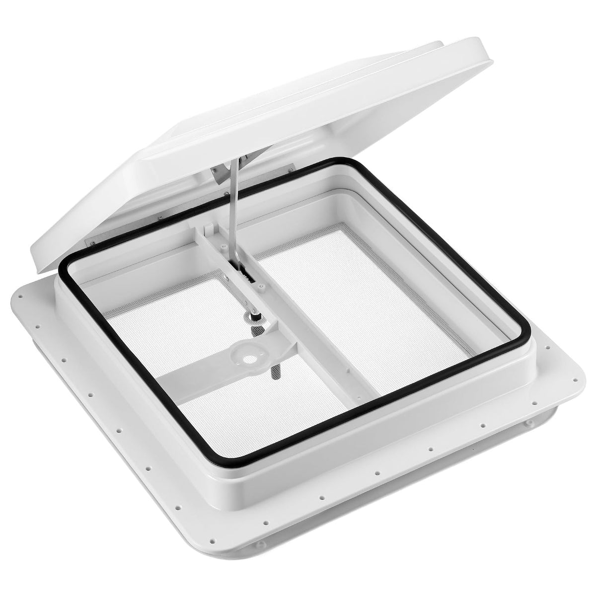 14 x 14 Manual RV Roof Vent Translucent Lid Q1881