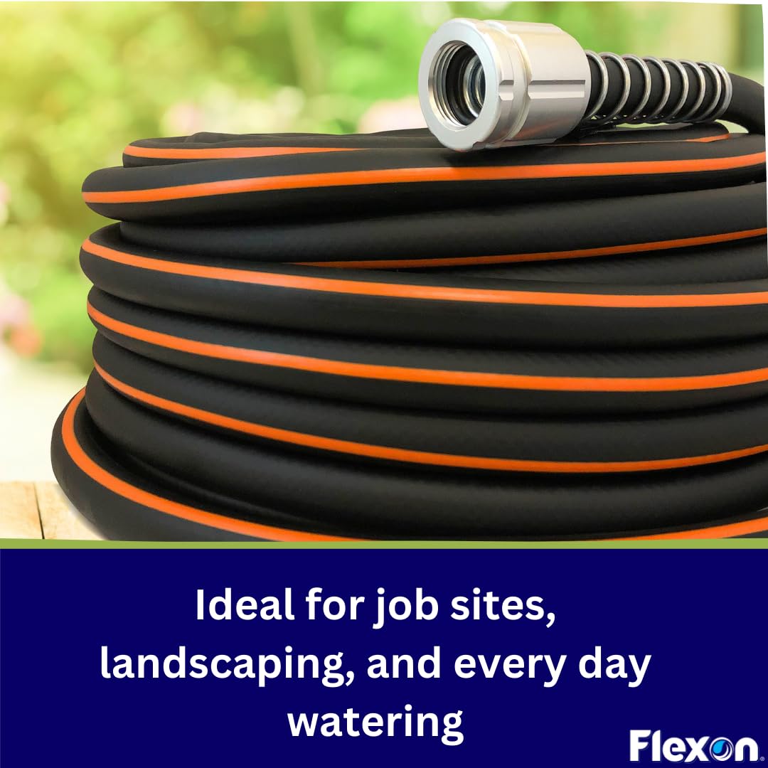 5/8" x 100ft Rubber Garden Hose Z9257