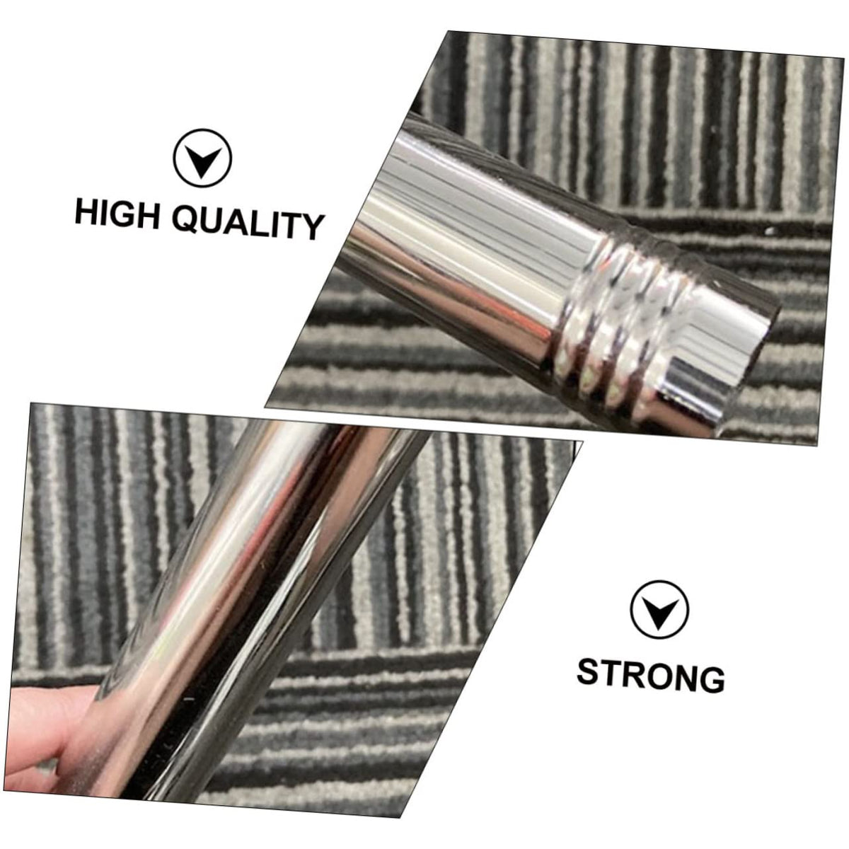2 Pieces 1.5m Stainless Steel Flagpole M2441