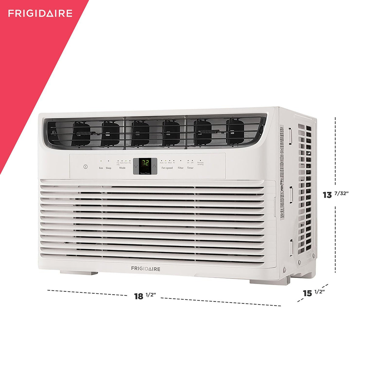 6,000 BTU White Window Air Conditioner and Dehumidifier Y45413