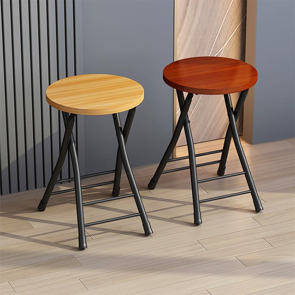 18 Inch Backless Folding Bar Stool with Footrest W415