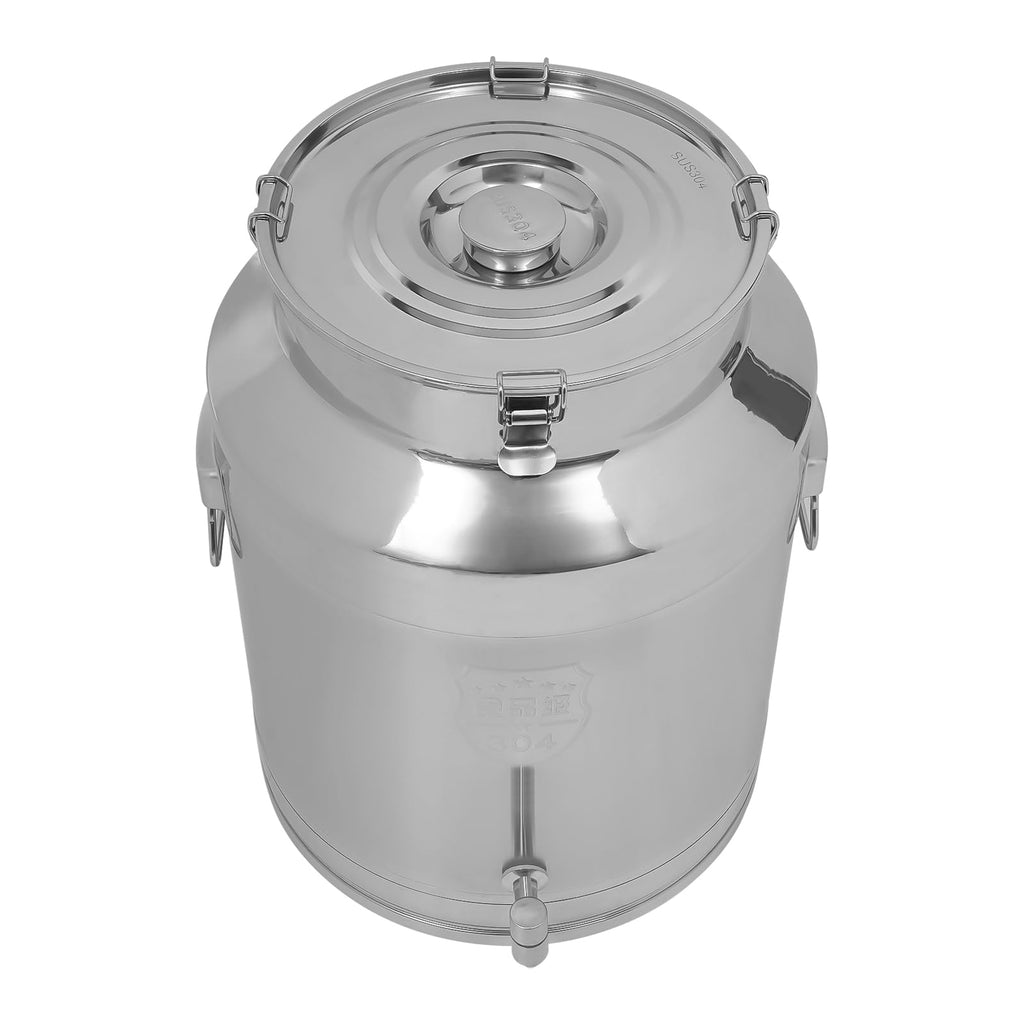64L Stainless Steel Milk Can with Faucet V34505