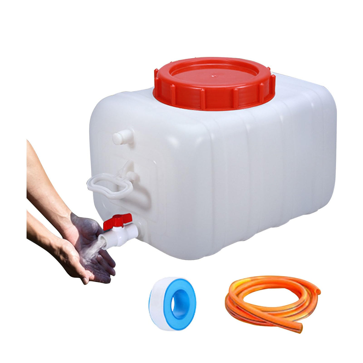 52.8 Gallon Portable Water Storage Container with Spigot I928