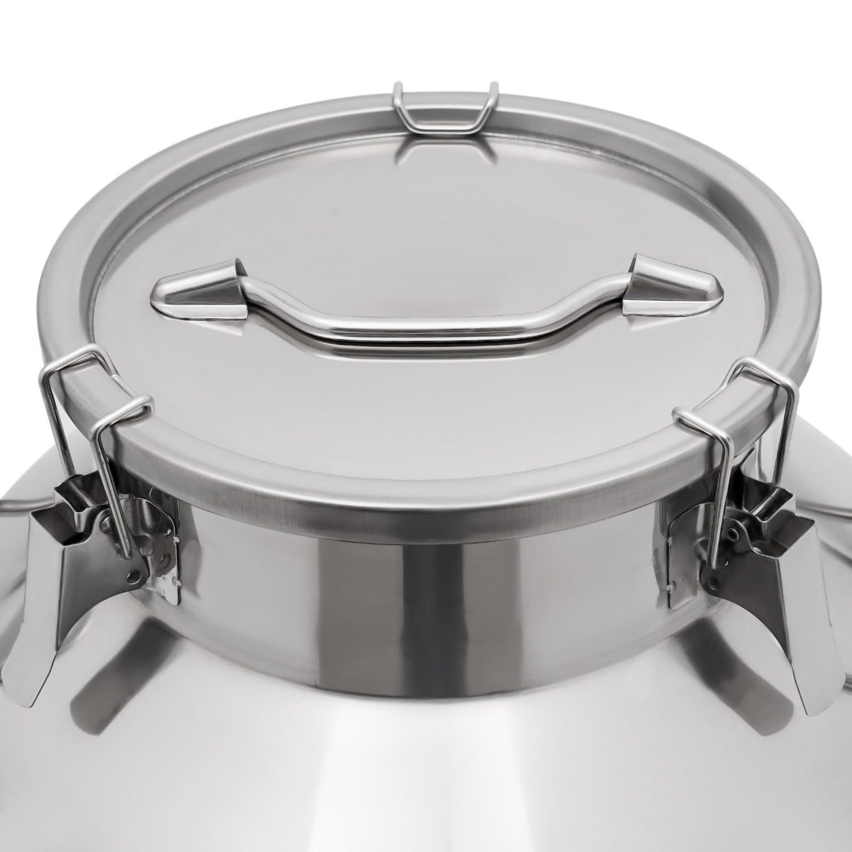 60L Stainless Steel Milk Can with Faucet and Sealed Lid J50626
