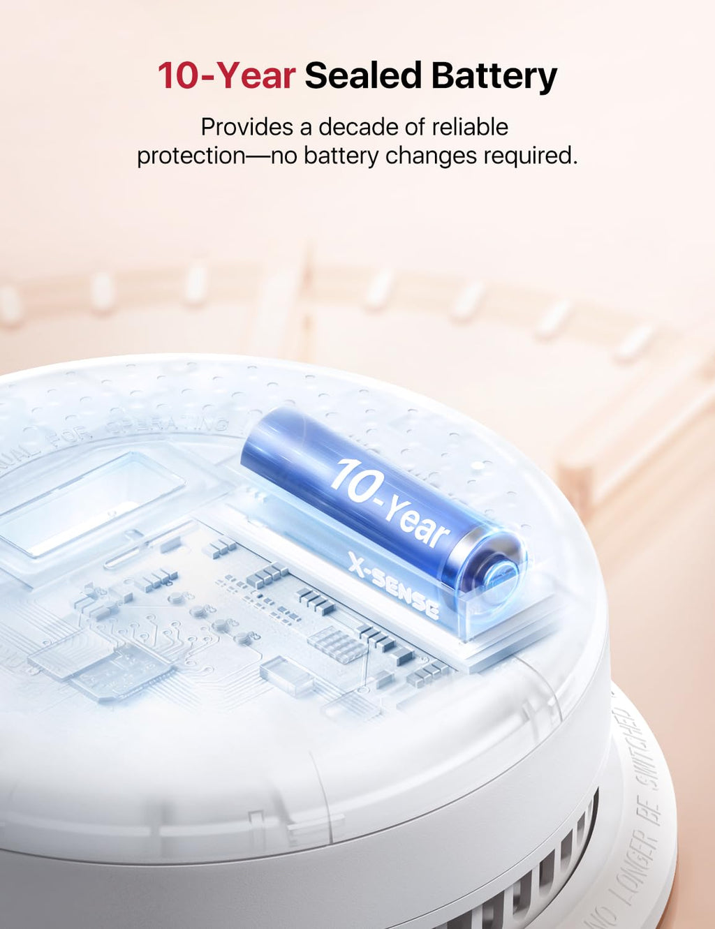 Wireless Interconnected Combination Smoke & CO Alarm M59250