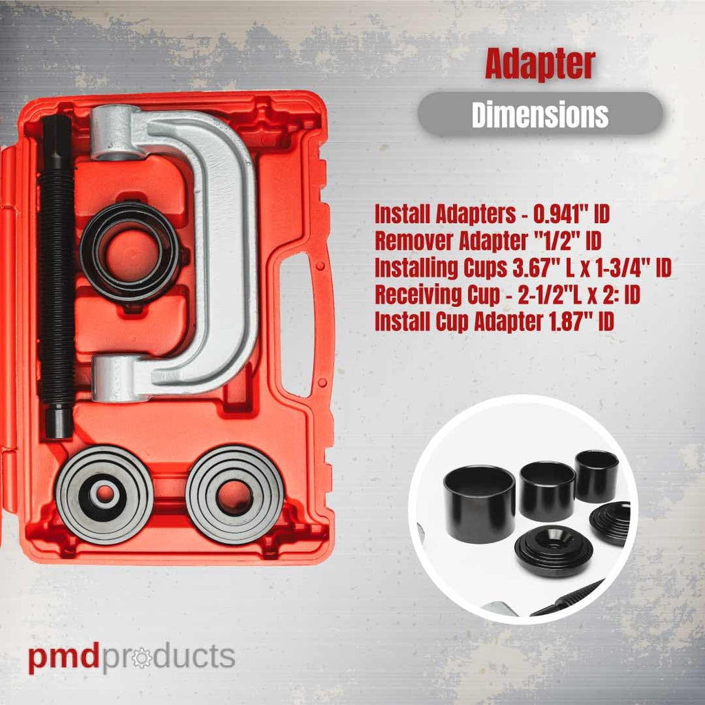 Forged Ball Joint Press Kit with Case S89738