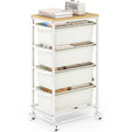 Slim Rolling Cart with 4 Drawers W226618
