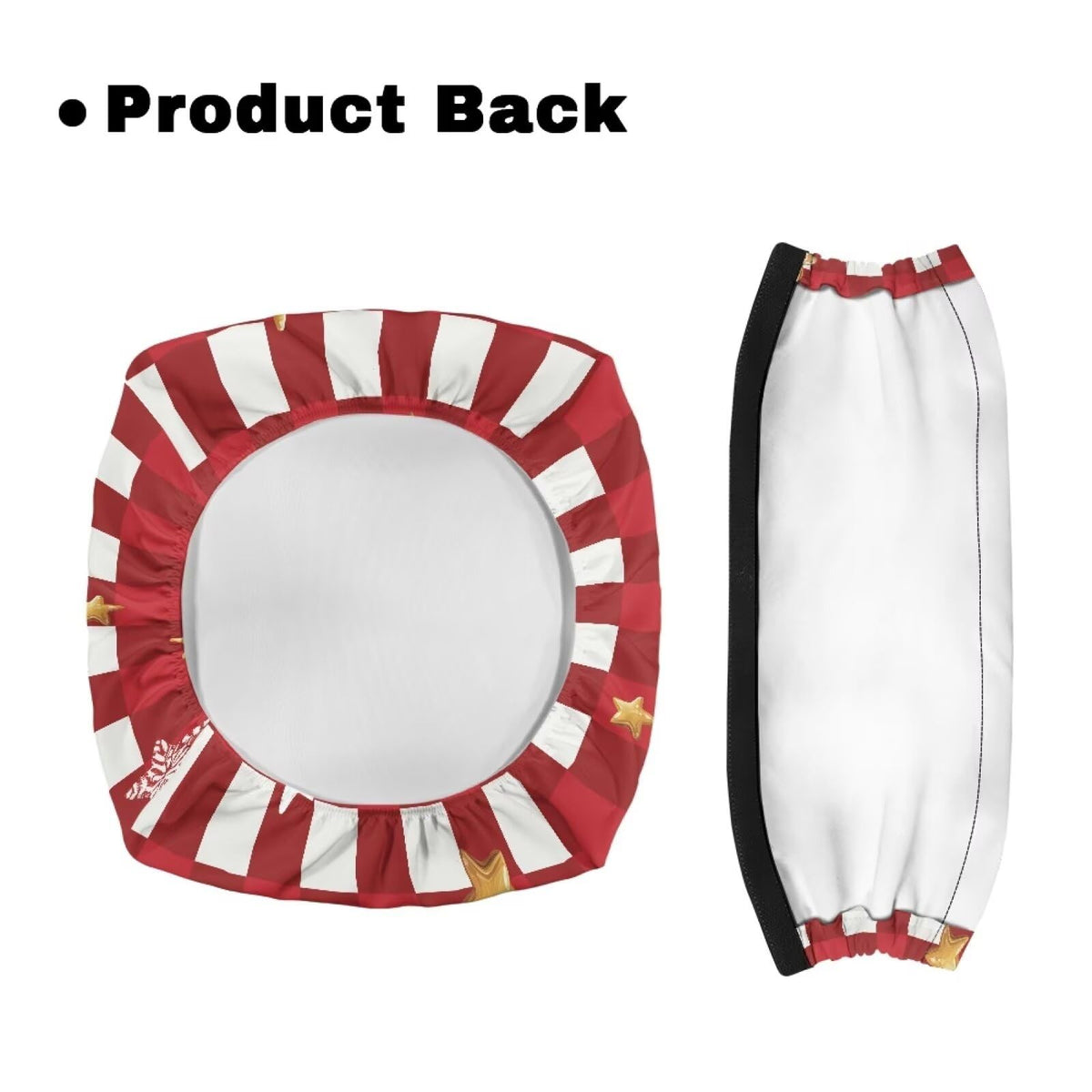Red Lattice Rollator Walker Accessories Seat and Backrest Rollbar Covers Washable V3710