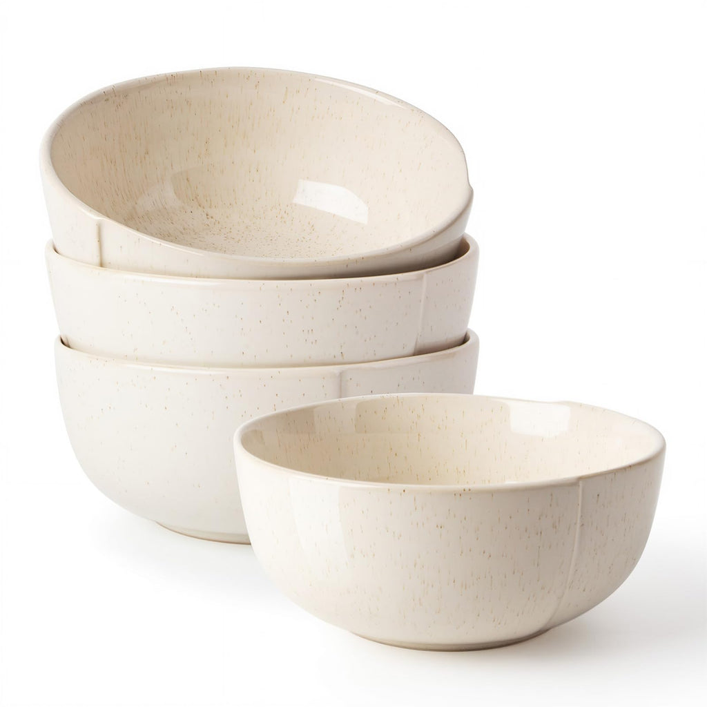 32 OZ Ceramic Soup Bowls Set of 4 L2642