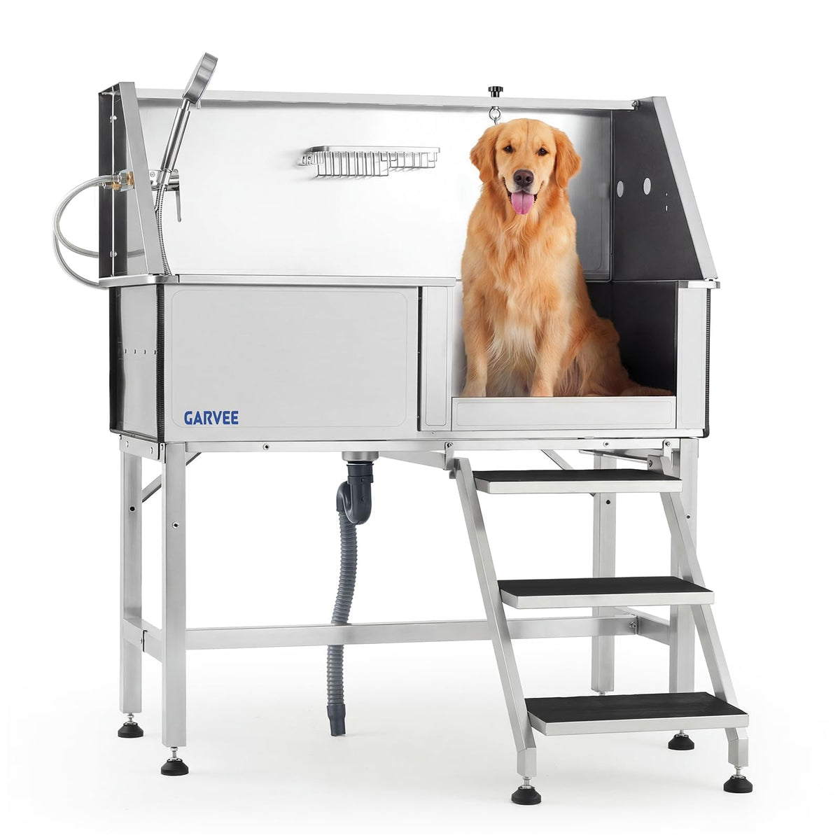 46 Inch Stainless Steel Dog Washing Station L758058