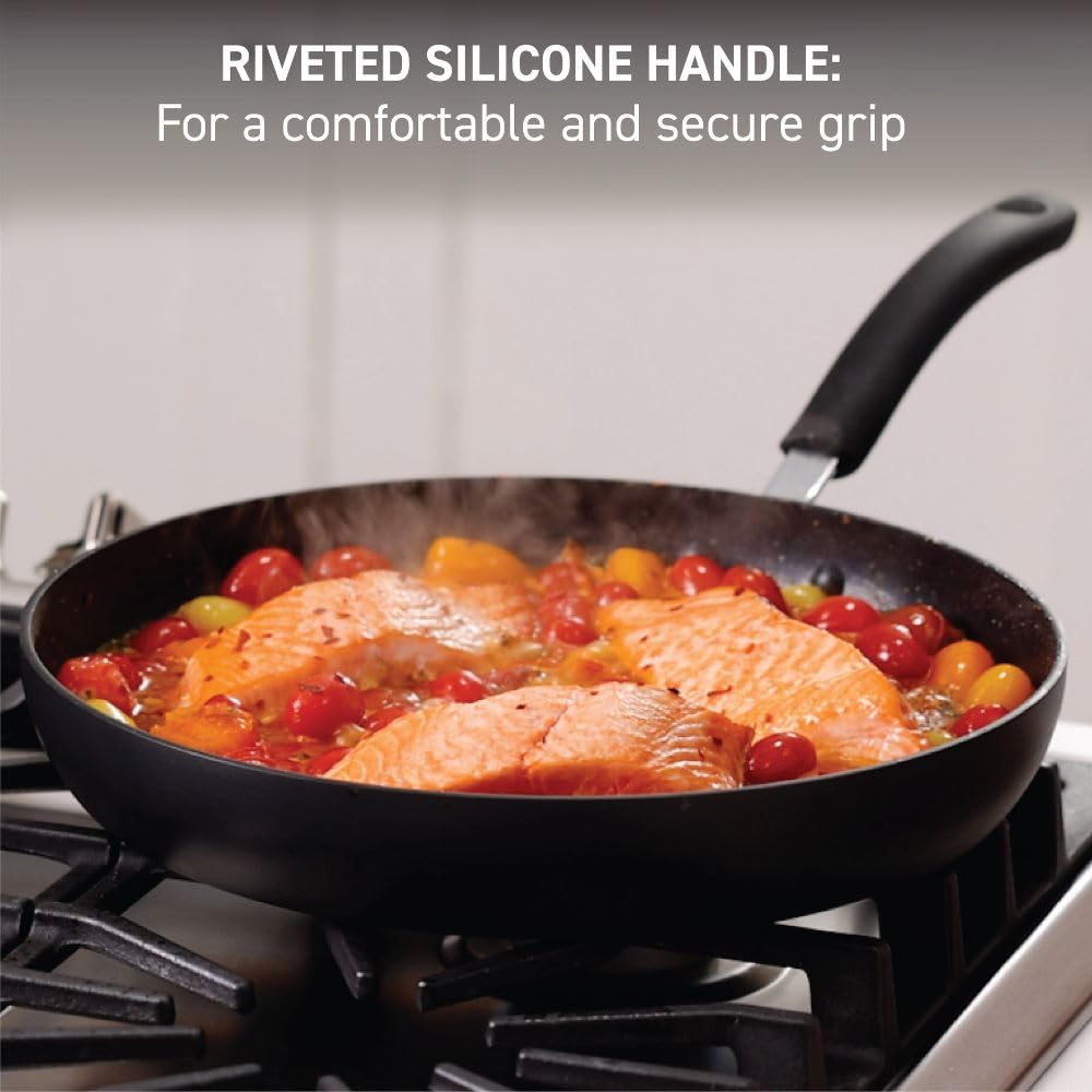 Hard Anodized Nonstick Fry Pan Set, 2-Pack H94679