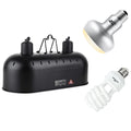 15inch Dual Reptile Light Fixture with Bulb Kit P96742