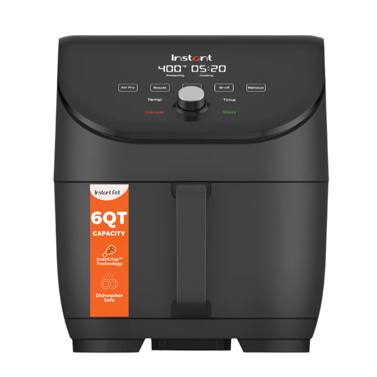 6QT Nonstick Dishwasher-Safe Air Fryer X180389