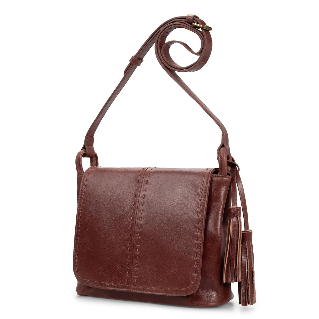 Vintage Leather Crossbody Bag with Multi-Pockets RFID O252280