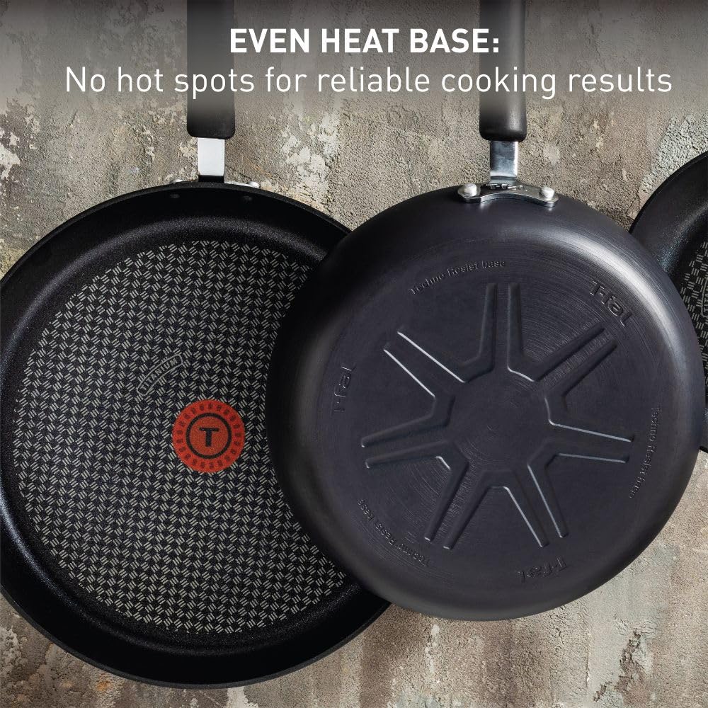 Hard Anodized Nonstick Fry Pan Set, 2-Pack H94679