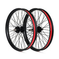 20"/26" Heavy Duty Bike Wheelset, Front and Rear, 12 Gauge 48 Spokes, Double Wall Aluminum Alloy Disc Brake MTB I21130