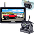 Wireless Solar Magnetic Backup Camera HD 1080P 5'' Monitor Kit S152643