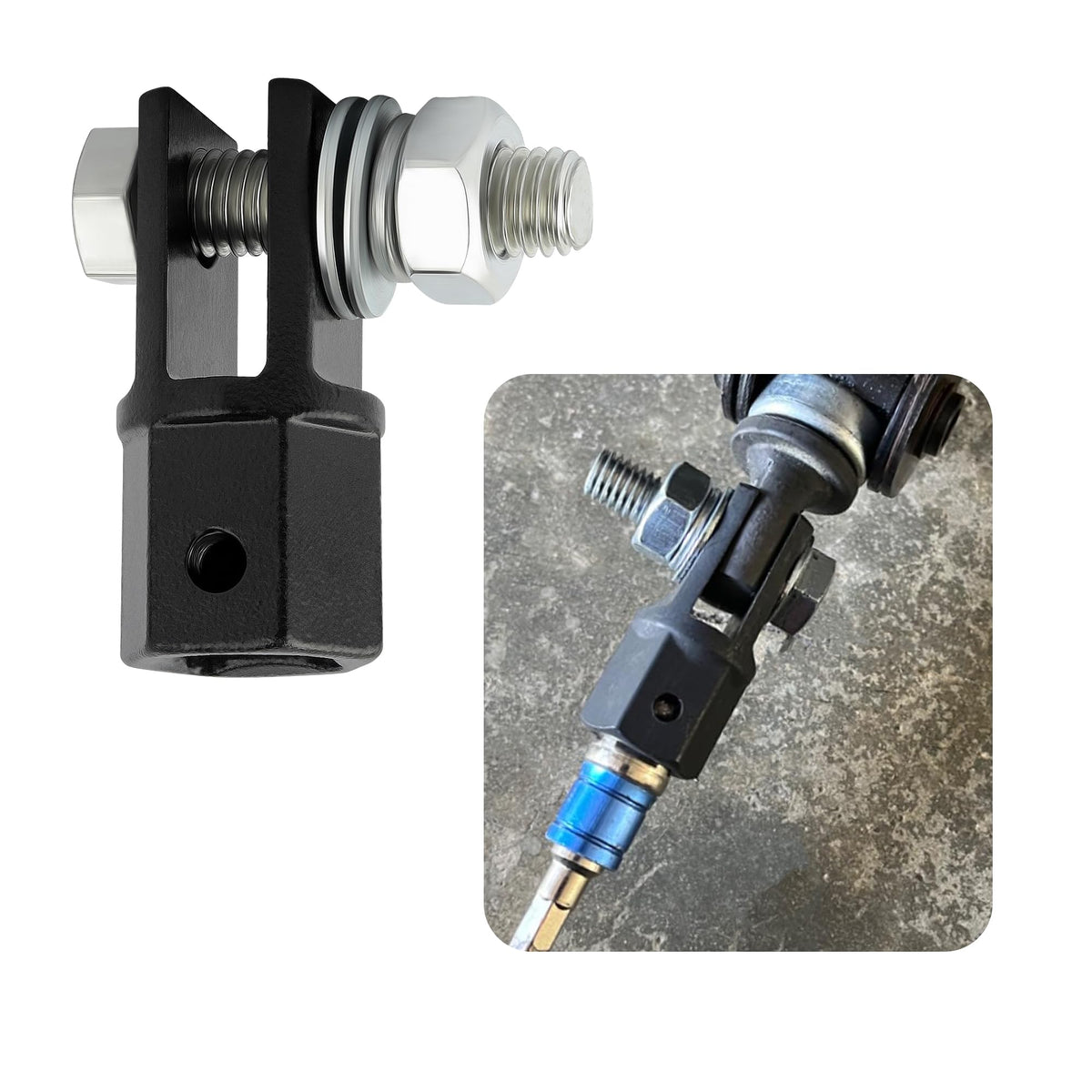 Scissor Jack Adapter for 1/2" Impact Drills O18399