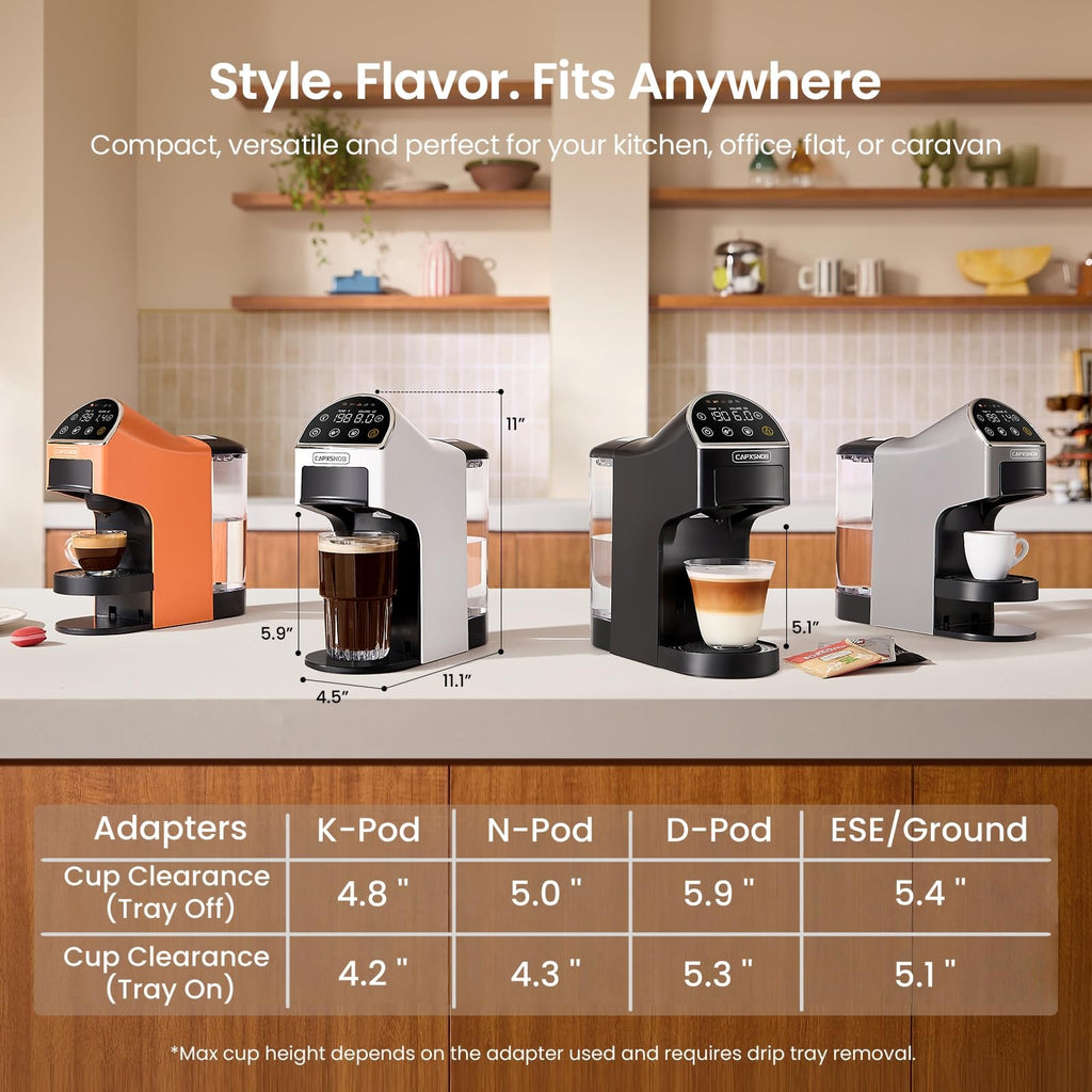 5-in-1 Coffee Maker & Machine T242111