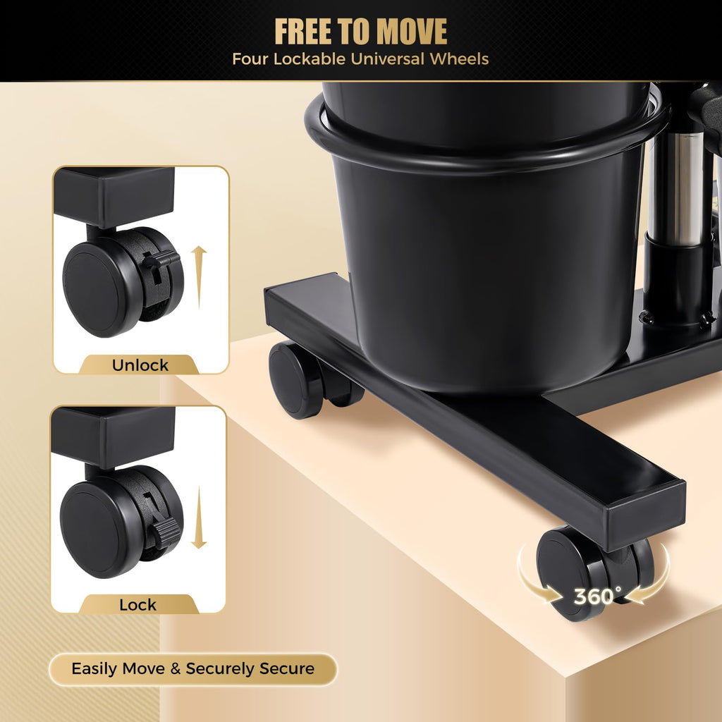 Portable Shampoo Bowl with Electric Pump, Height Adjustable Hair Washing Station Z27677