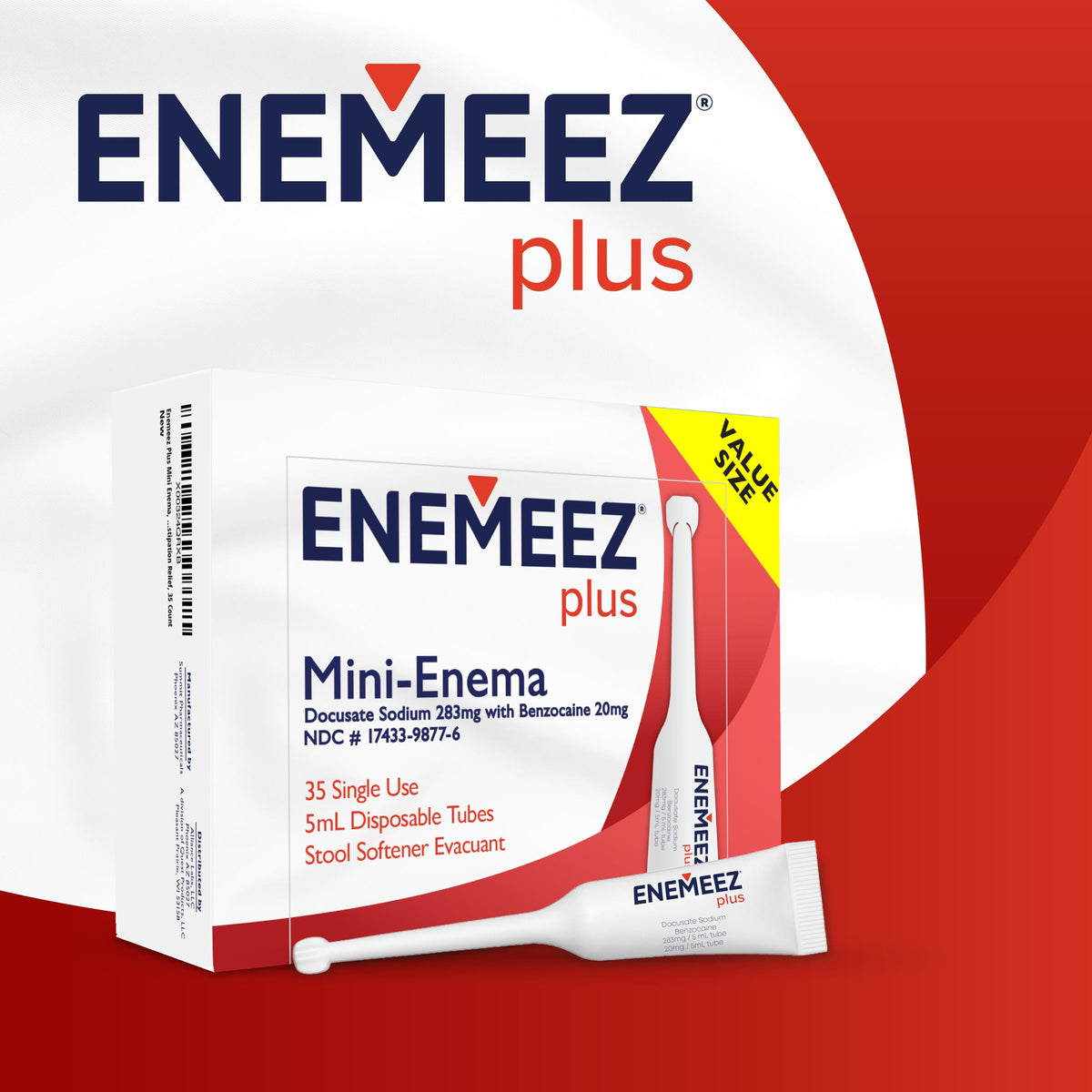 Docusate Sodium Benzocaine Mini Enema 35 Count V540574