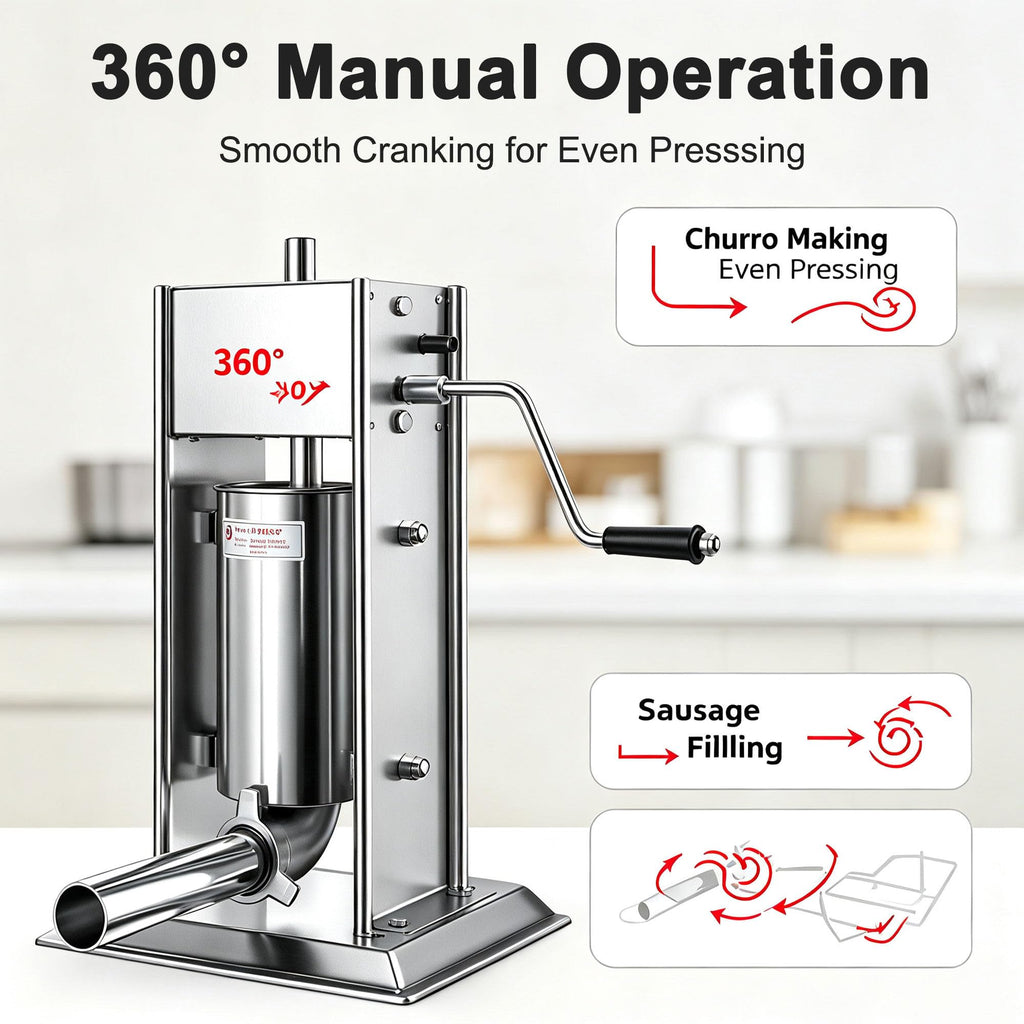 Sausage Stuffer and Churro Machine Combo K67258