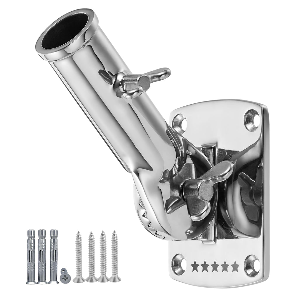 316 Stainless Steel Adjustable Flag Pole Holder G70237