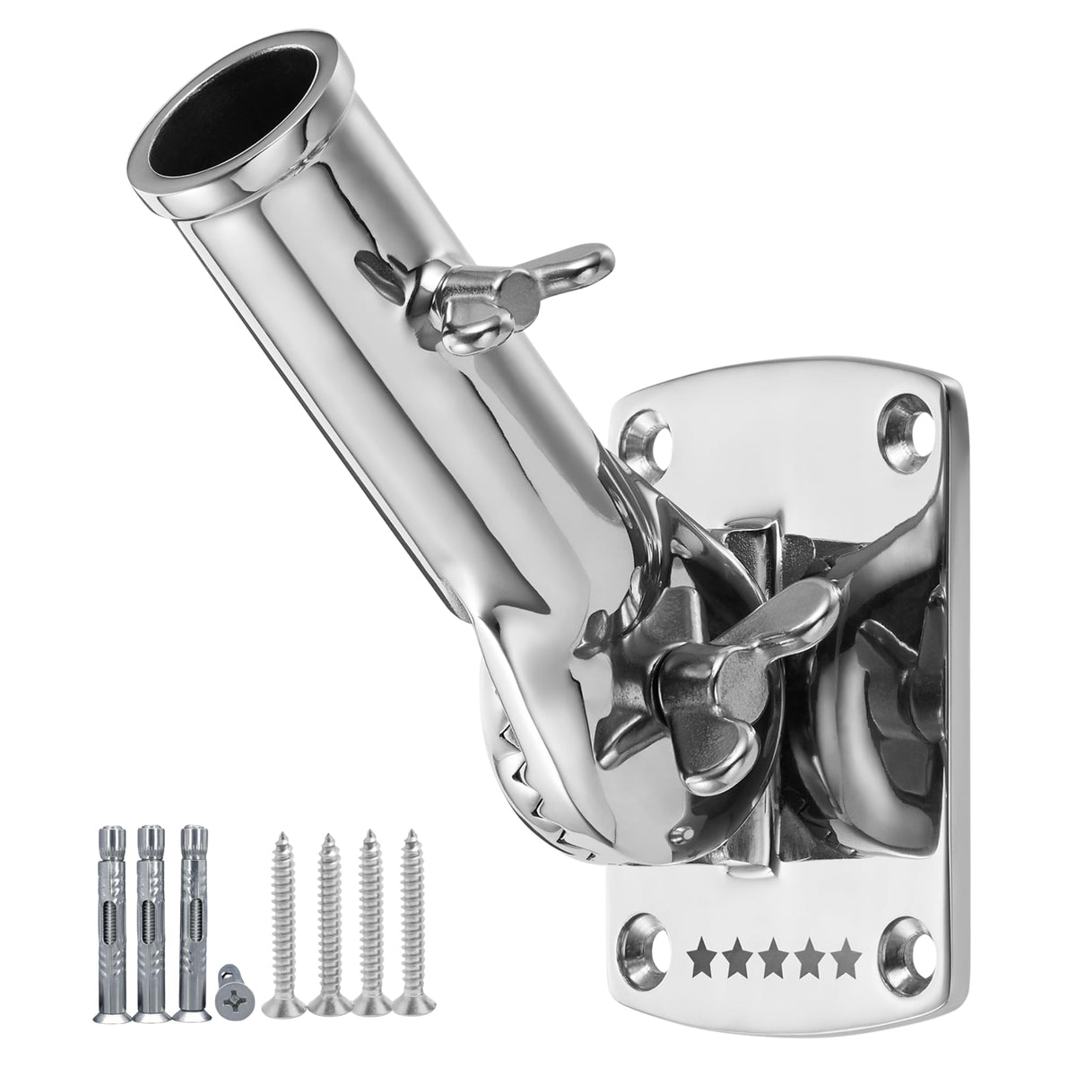 316 Stainless Steel Adjustable Flag Pole Holder G70237