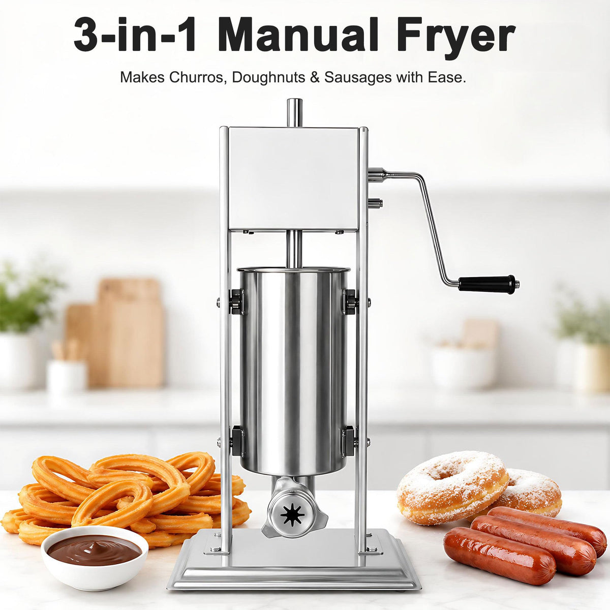 Sausage Stuffer and Churro Machine Combo K67258