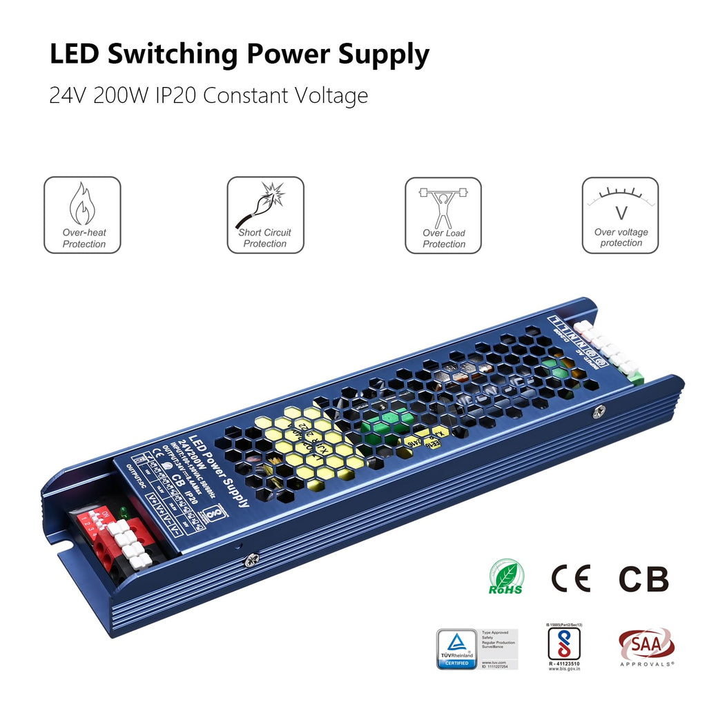 24V 200W LED Driver Switching Power Supply D4599