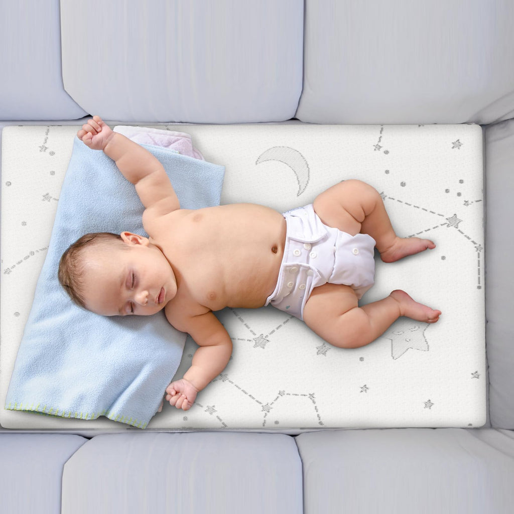 38x26 Waterproof Pack and Play Mattress Pad 2 Pack V3544