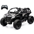 Black 2-Seater 4WD Ride On Car S4337
