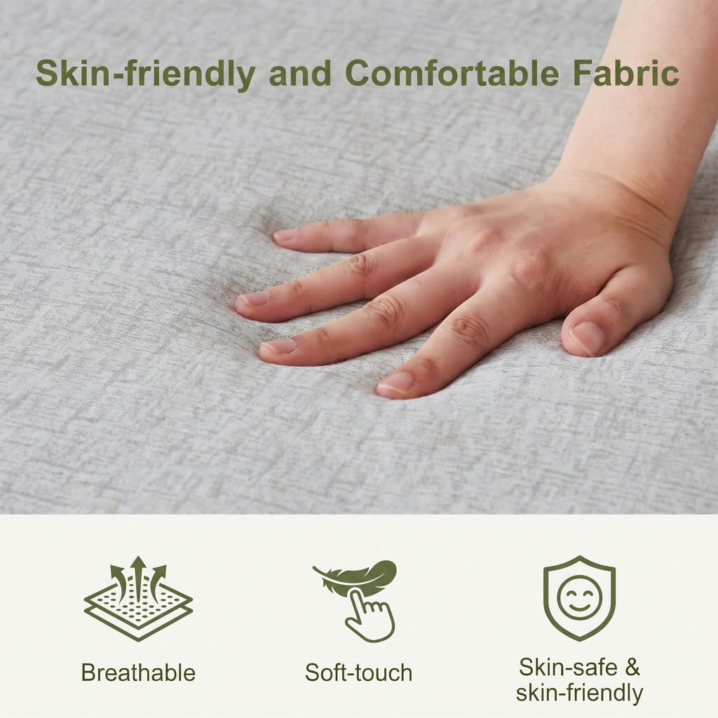 6 Inch Twin Size Cooling Gel Memory Foam Mattress D46518